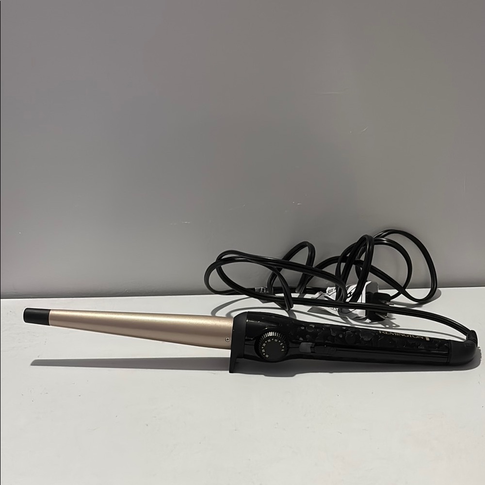 Gold and Black Curling Wand